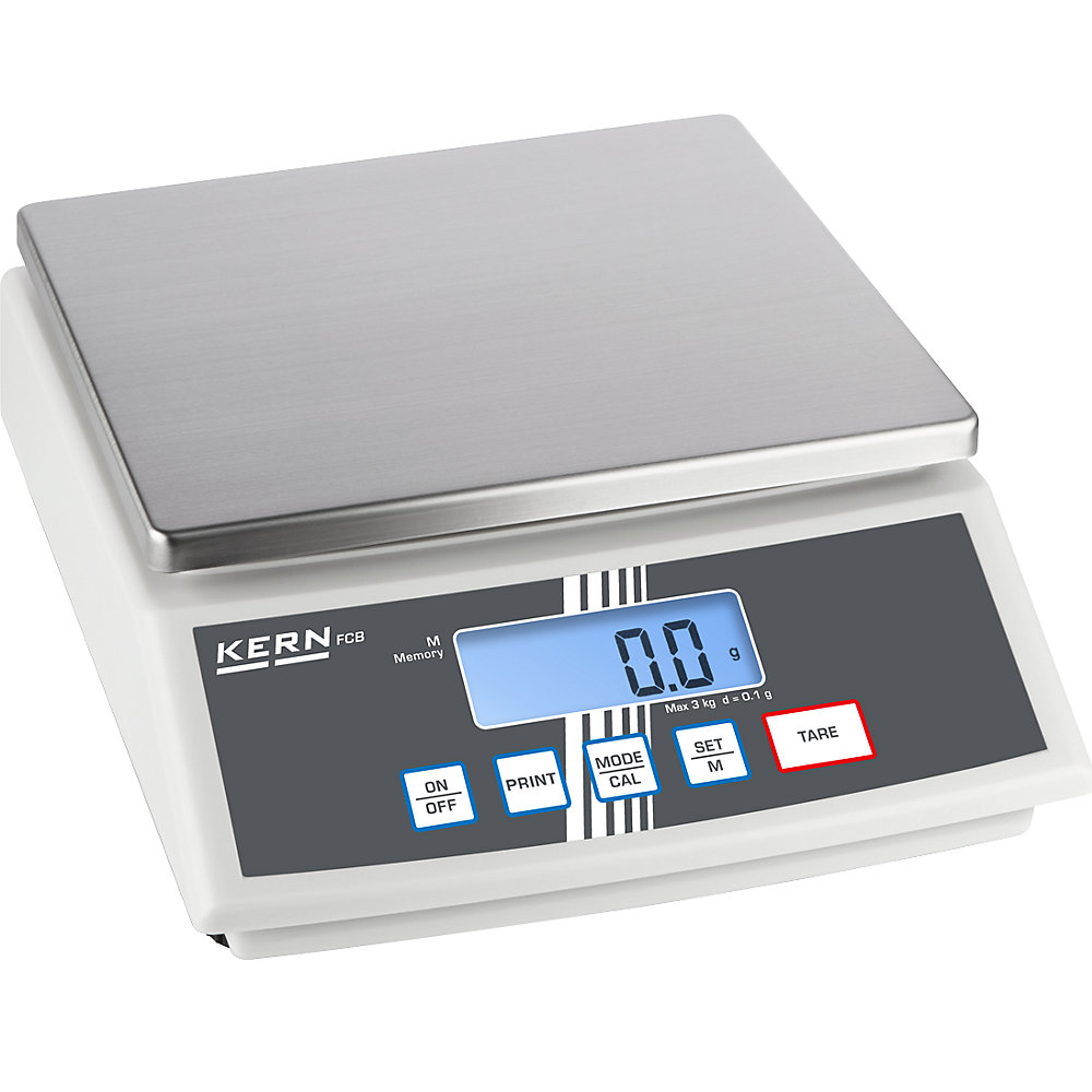 Photos - Shop Scales Kern with second display, with second display, weighing range up to 12 kg, 