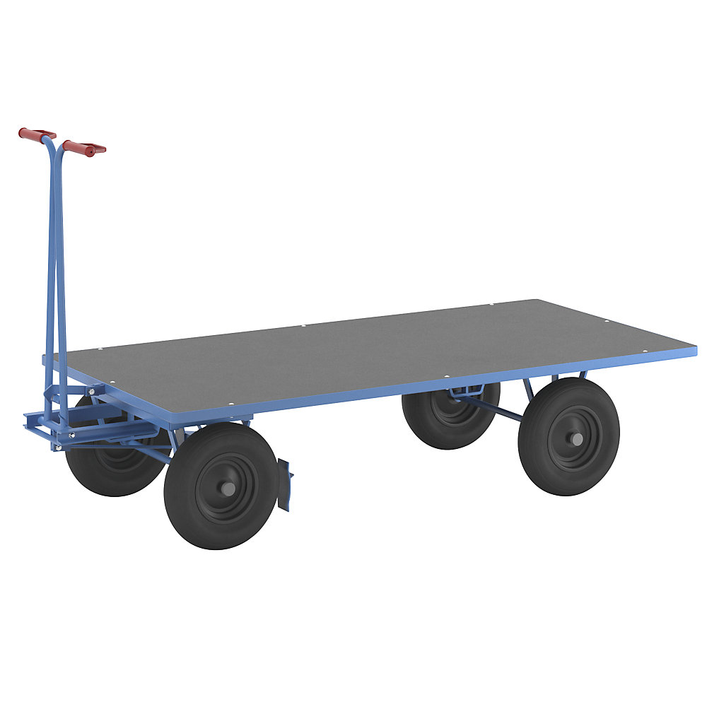 Chariot à avant-train pivotant eurokraft pro