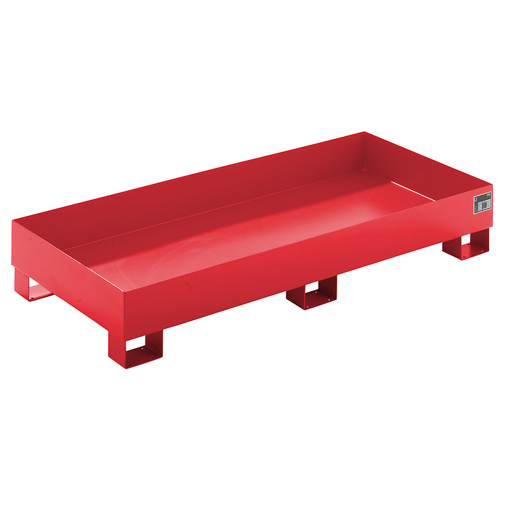 Cuve de rétention en tôle d'acier