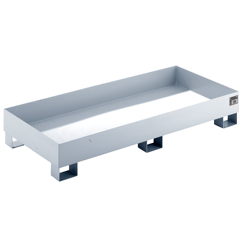 Cuve de rétention en tôle d'acier