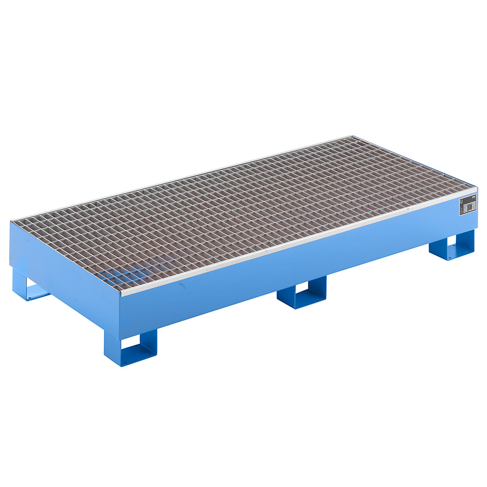 Cuve de rétention en tôle d'acier