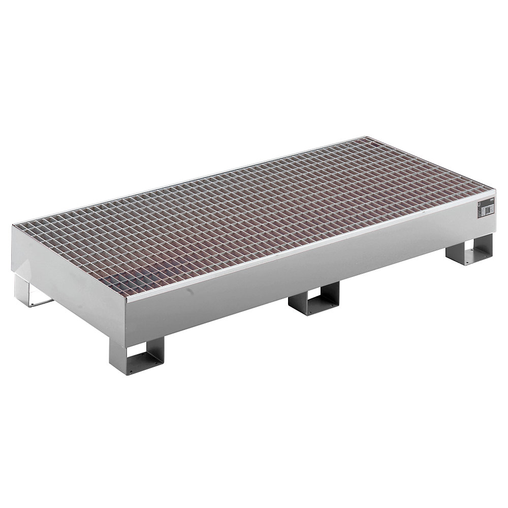 Cuve de rétention en tôle d'acier