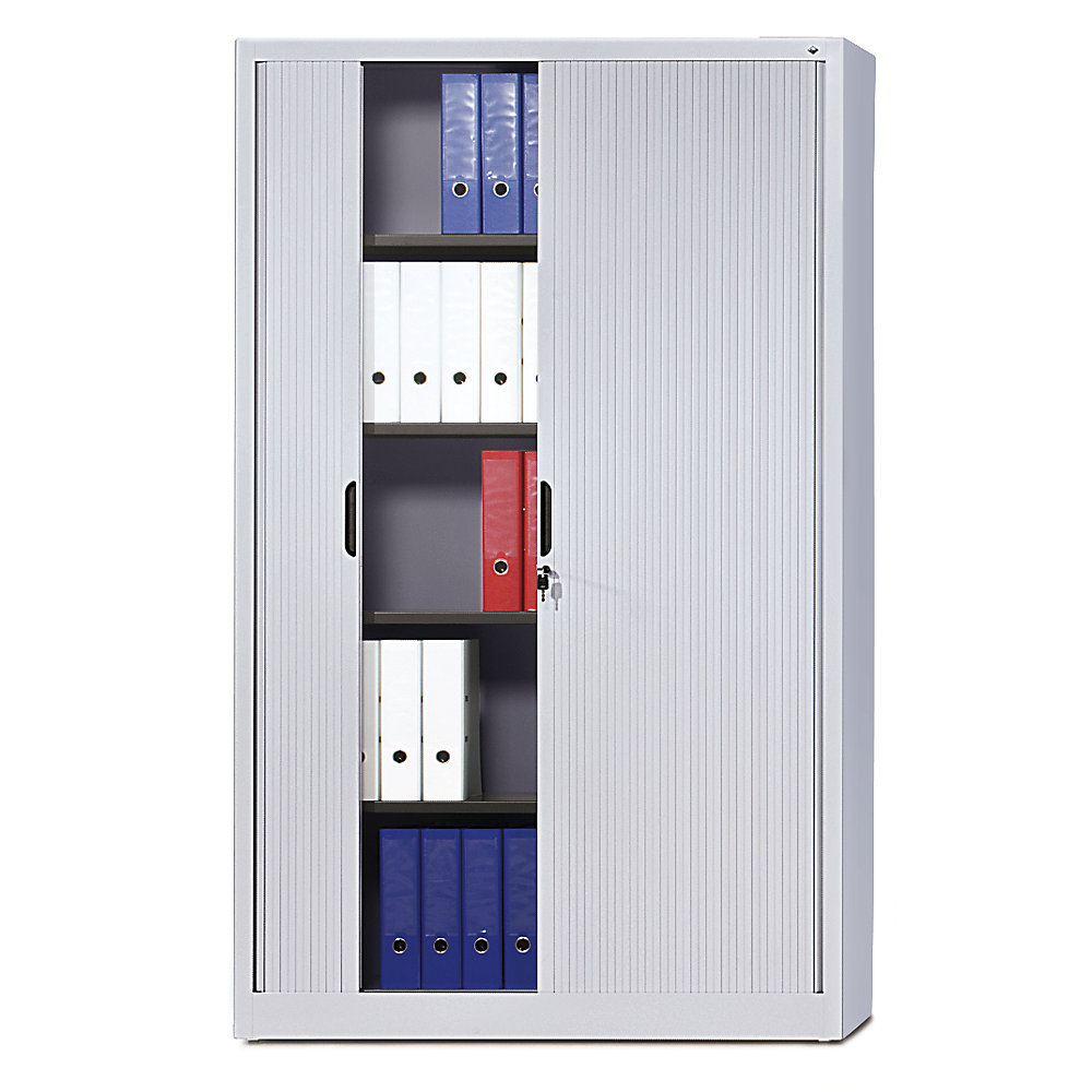 Armoire à rideaux à lames verticales