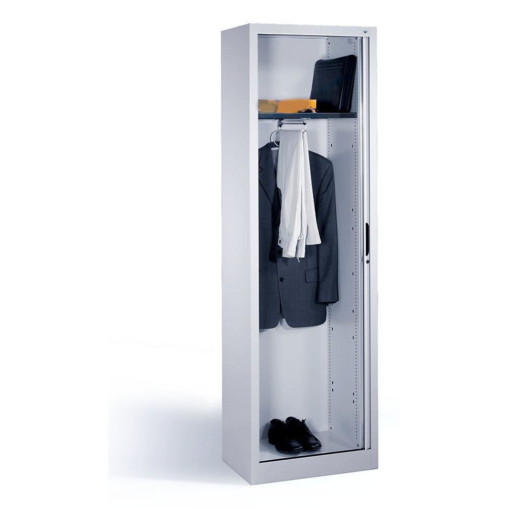 Penderie à rideaux à lames verticales