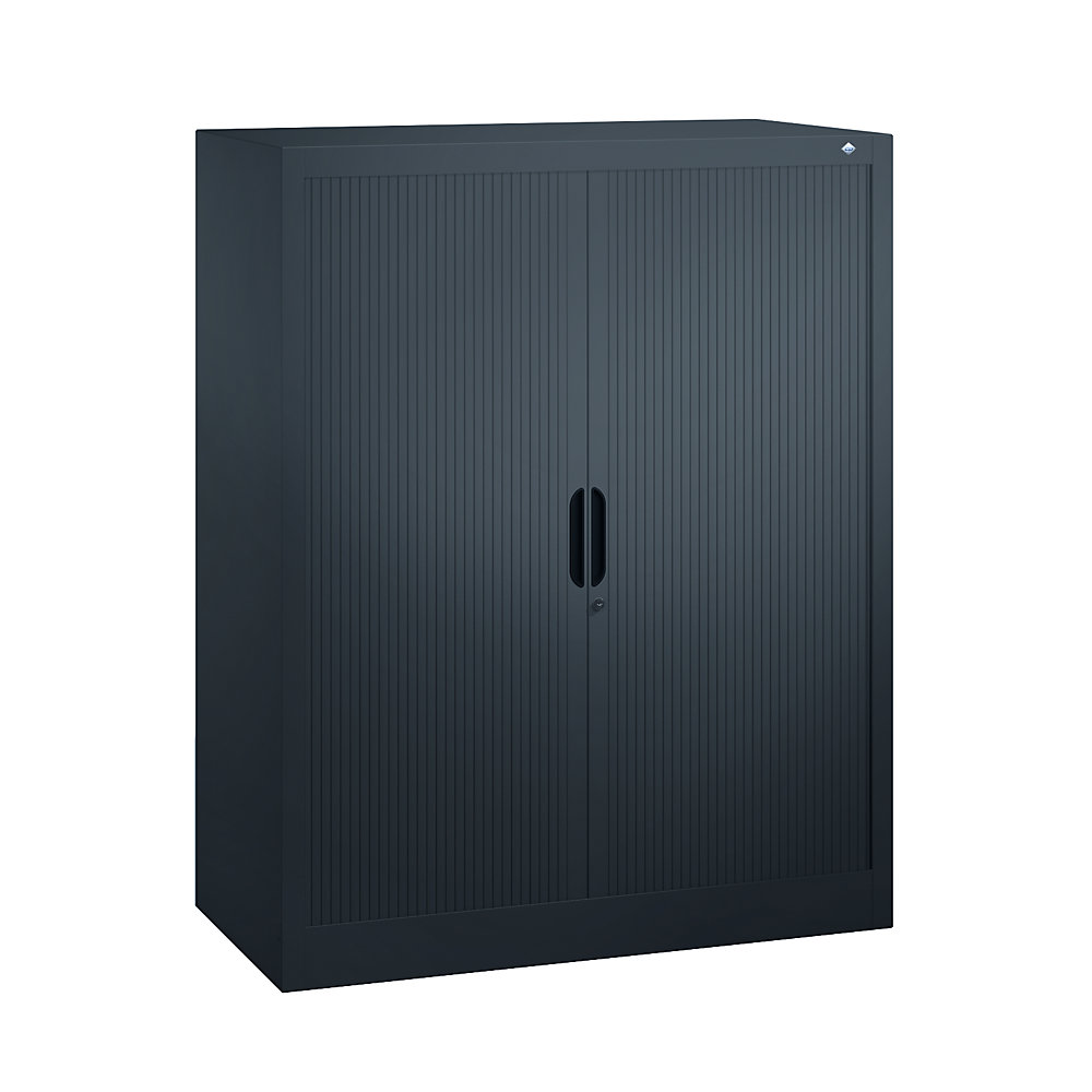 Armoire à rideaux à lames verticales