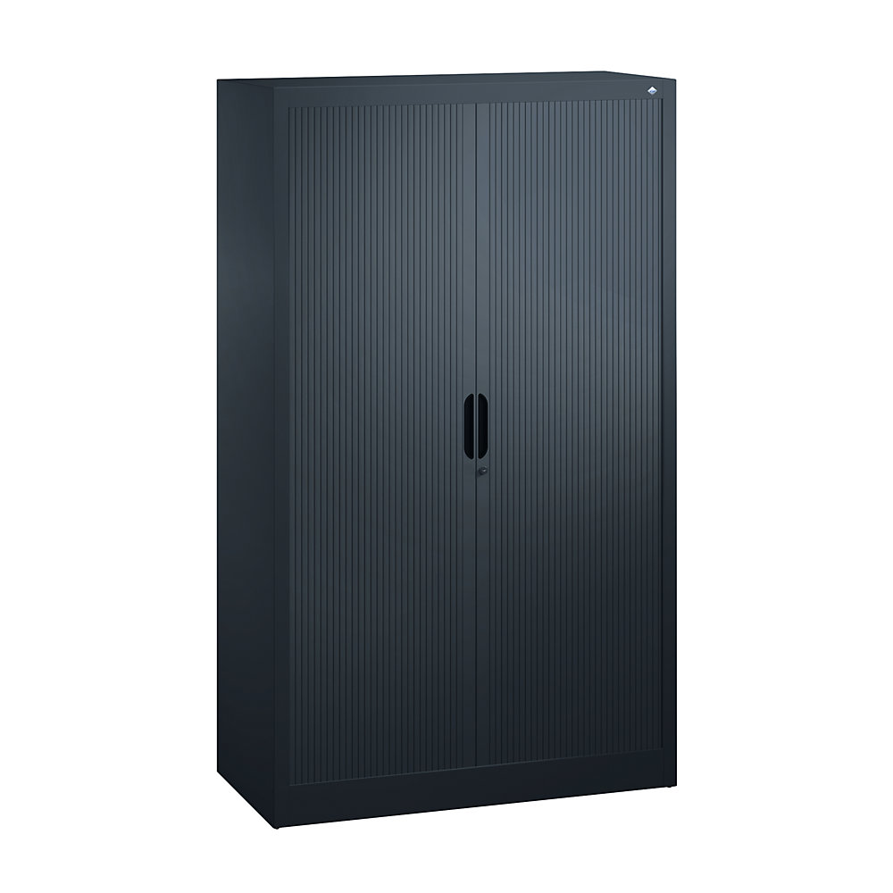 Armoire à rideaux à lames verticales