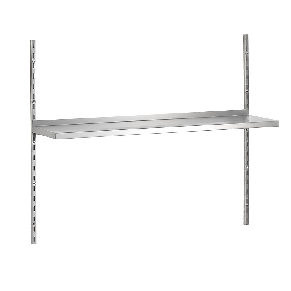 Rayonnage mural en inox