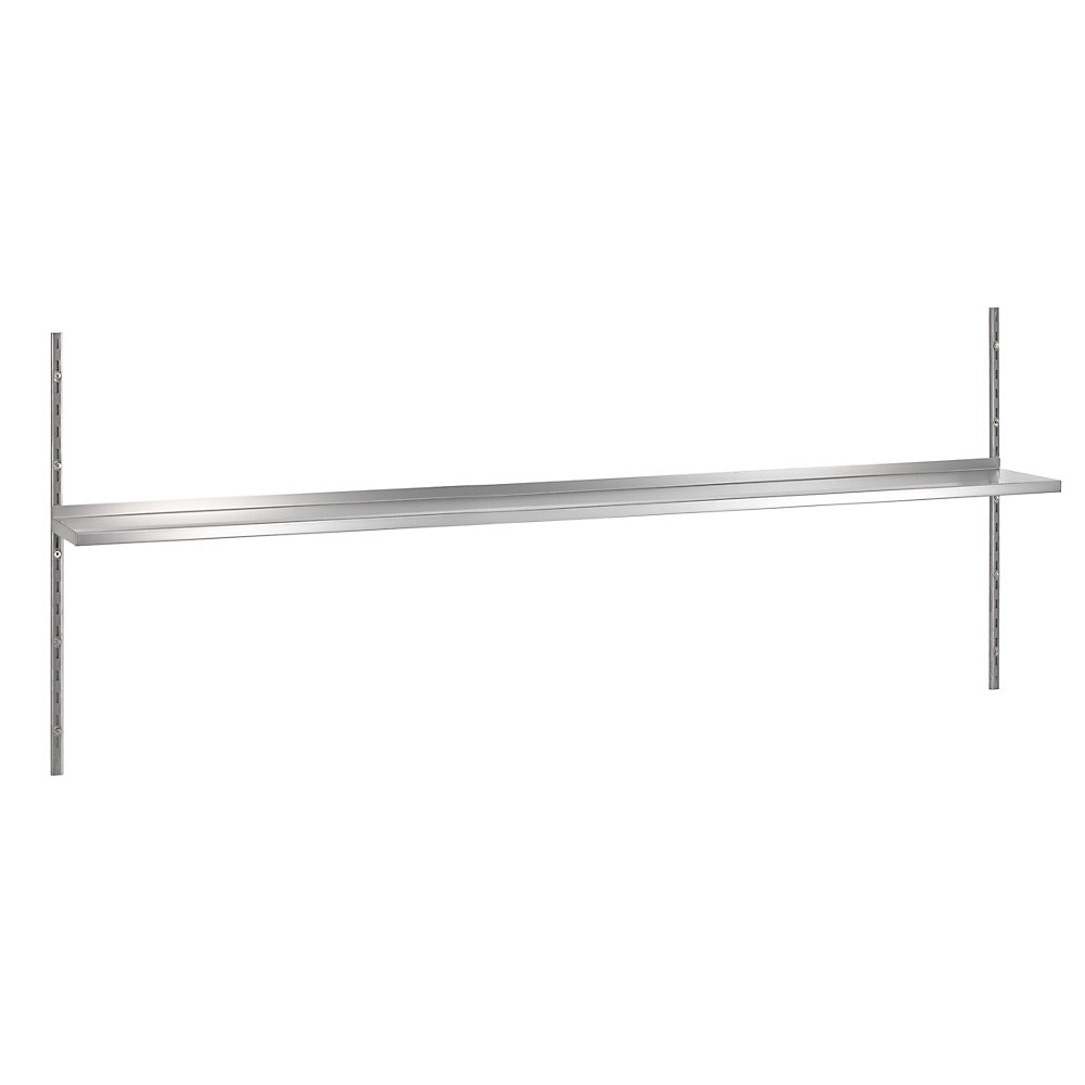 Rayonnage mural en inox