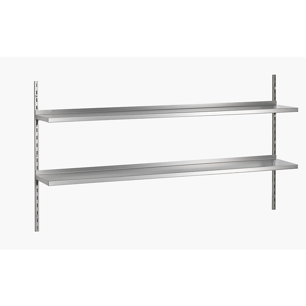 Rayonnage mural en inox