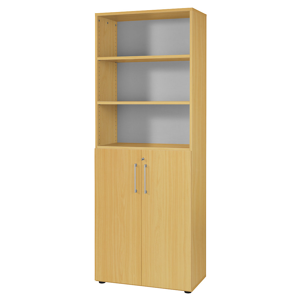 RENATUS - Armoire et rayonnage de bureau combinés