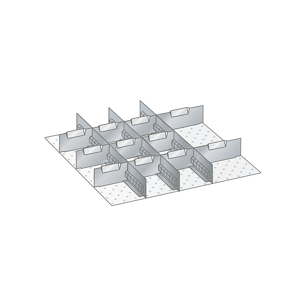 Kit de compartimentation pour tiroirs