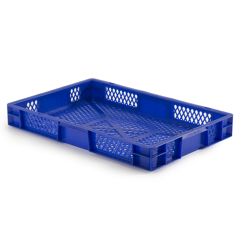 Bac gerbable normes Europe à parois et fonds ajourés