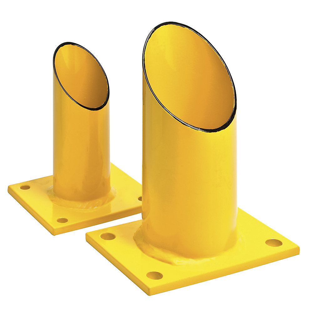 Black Bull XL Corner Bollard Yellow/Black 600mm 2