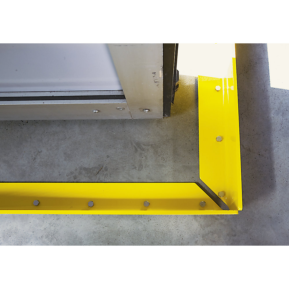 Anfahrschutz Leitbord, gelb, Länge 1200 mm, Wandstärke 10 mm Black Bull 2