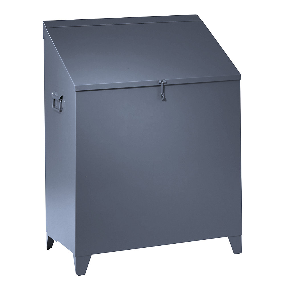 Collecteur pour laine à polir en tôle d'acier