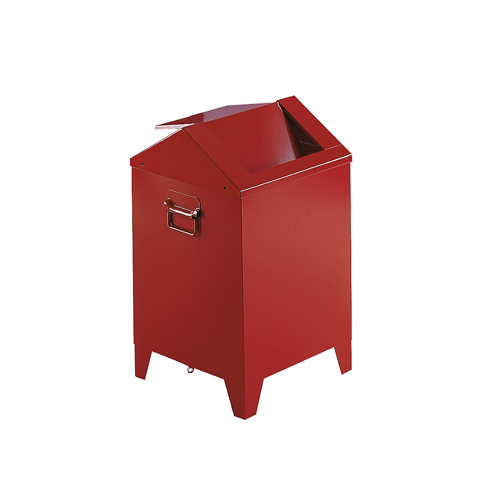 Collecteur pour laine à polir en tôle d'acier