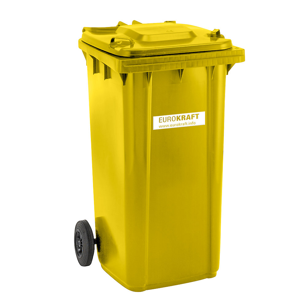 Conteneur à déchets en plastique conforme à la norme DIN EN 840