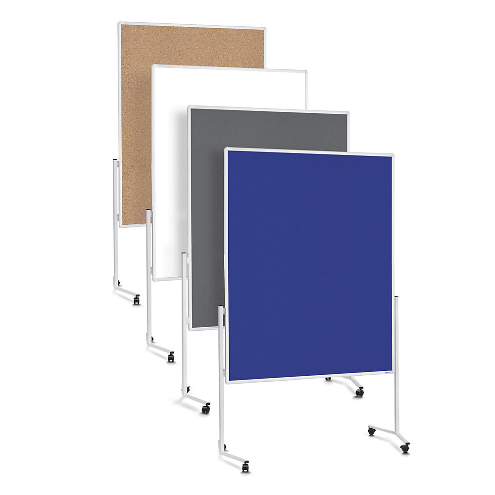 Tableau d'animation magnetoplan, Cadre blanc, Feutre gris 2