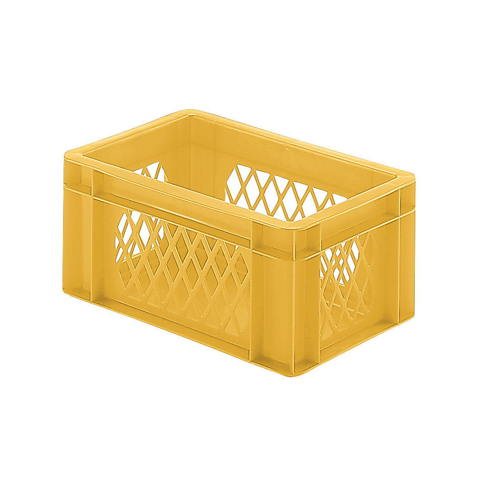 Bac gerbable normes Europe à parois ajourées et fond plein