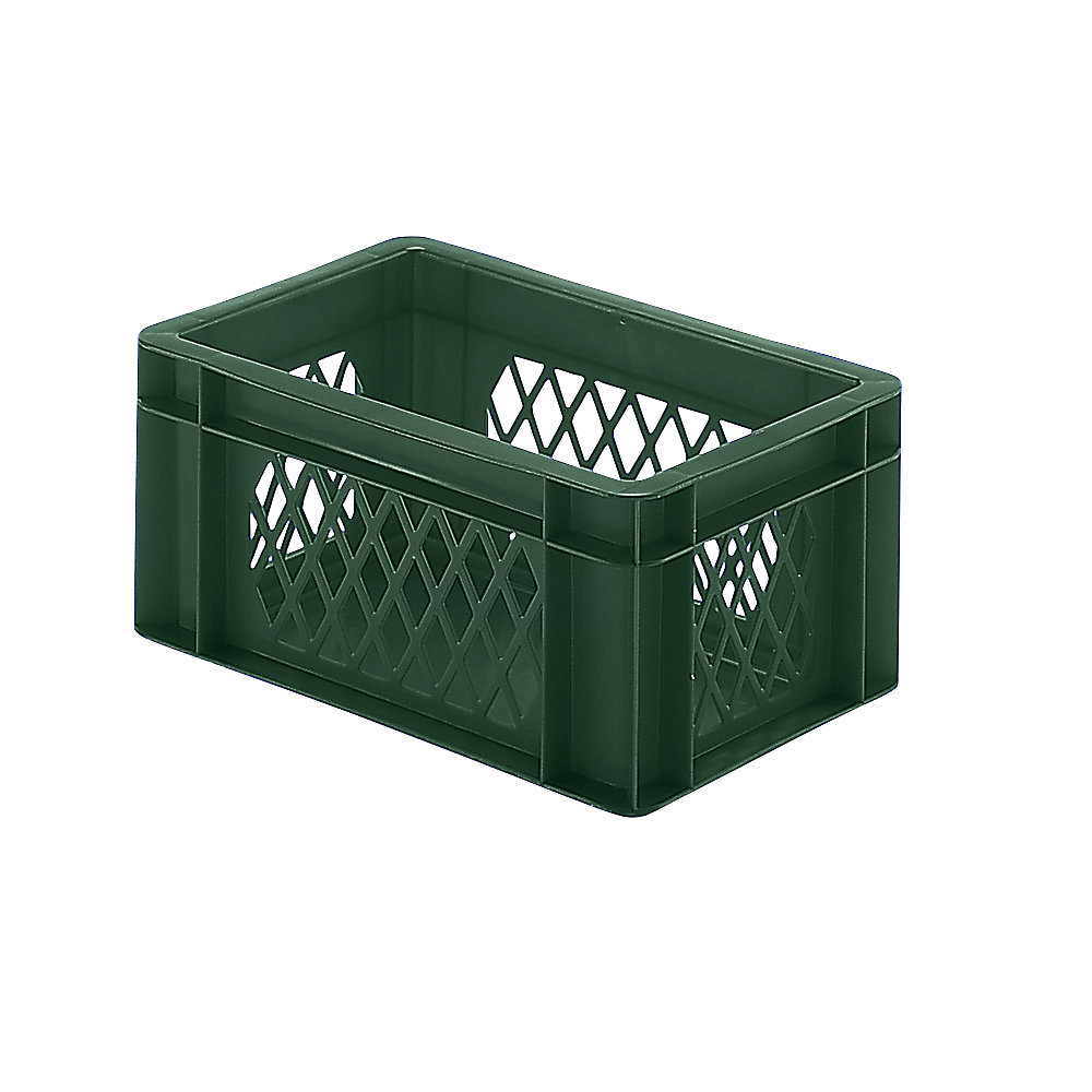 Bac gerbable normes Europe à parois ajourées et fond plein