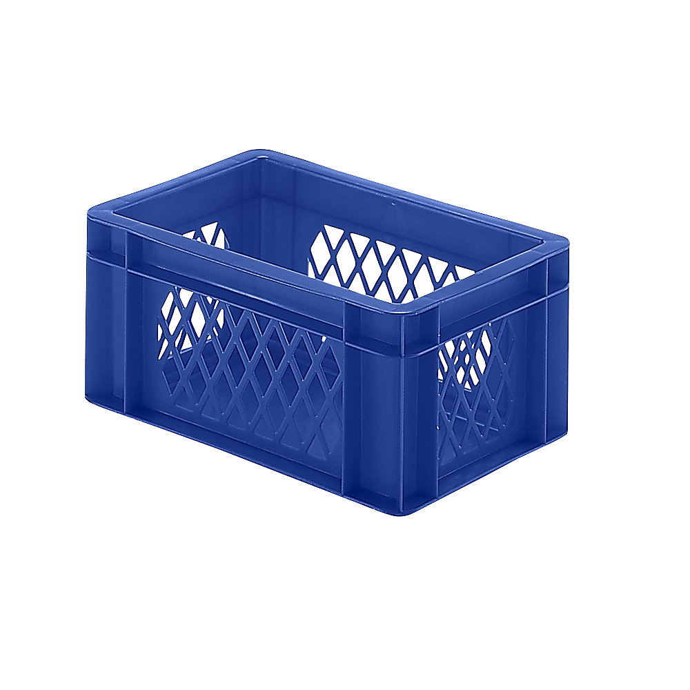 Bac gerbable normes Europe à parois ajourées et fond plein