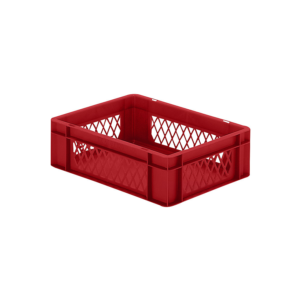 Bac gerbable normes Europe à parois ajourées et fond plein