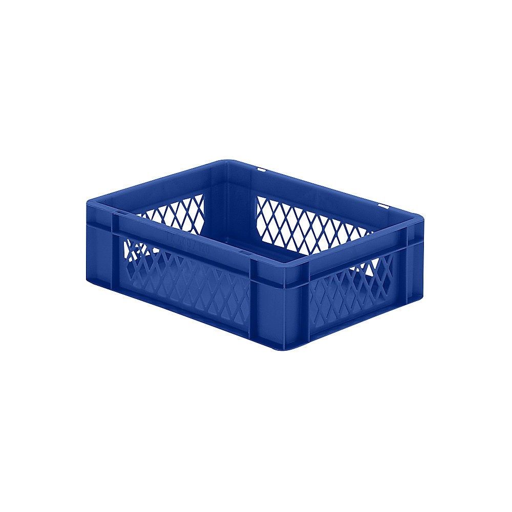 Bac gerbable normes Europe à parois ajourées et fond plein