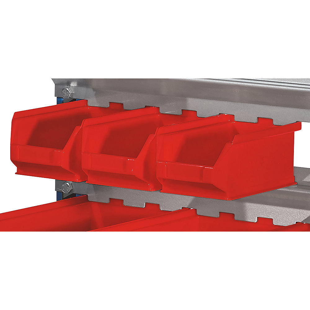 Jeu de bacs à bec rouges