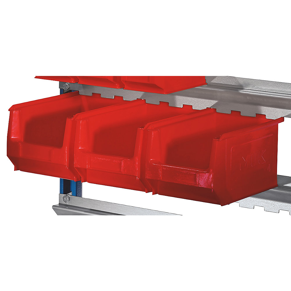 Jeu de bacs à bec rouges