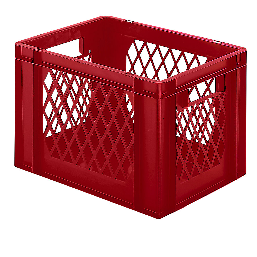 Bac gerbable normes Europe à parois ajourées et fond plein