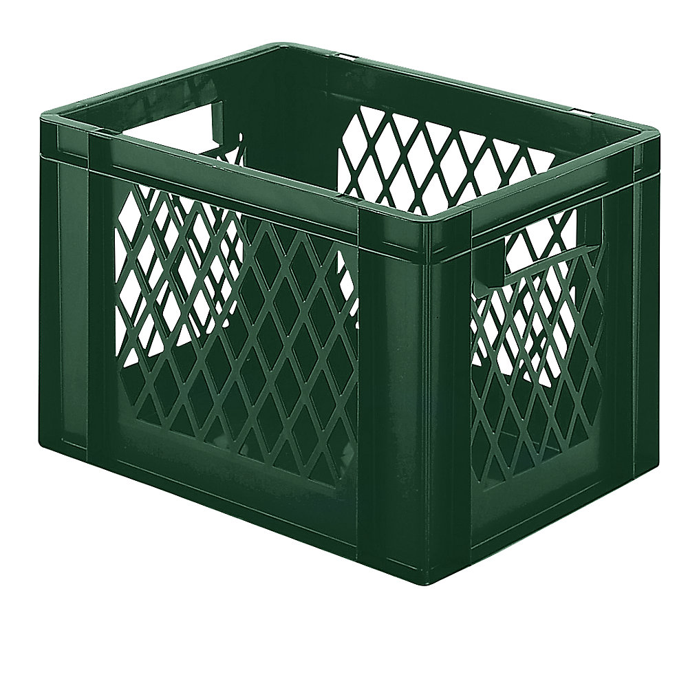 Bac gerbable normes Europe à parois ajourées et fond plein