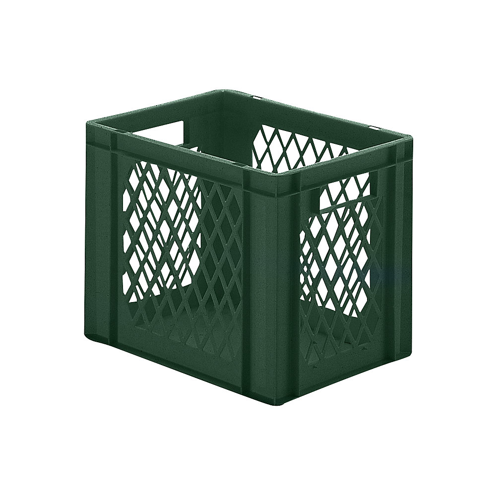 Bac gerbable normes Europe à parois ajourées et fond plein