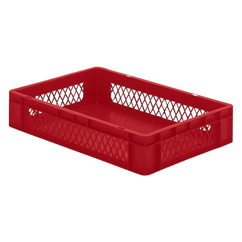 Bac gerbable normes Europe à parois ajourées et fond plein