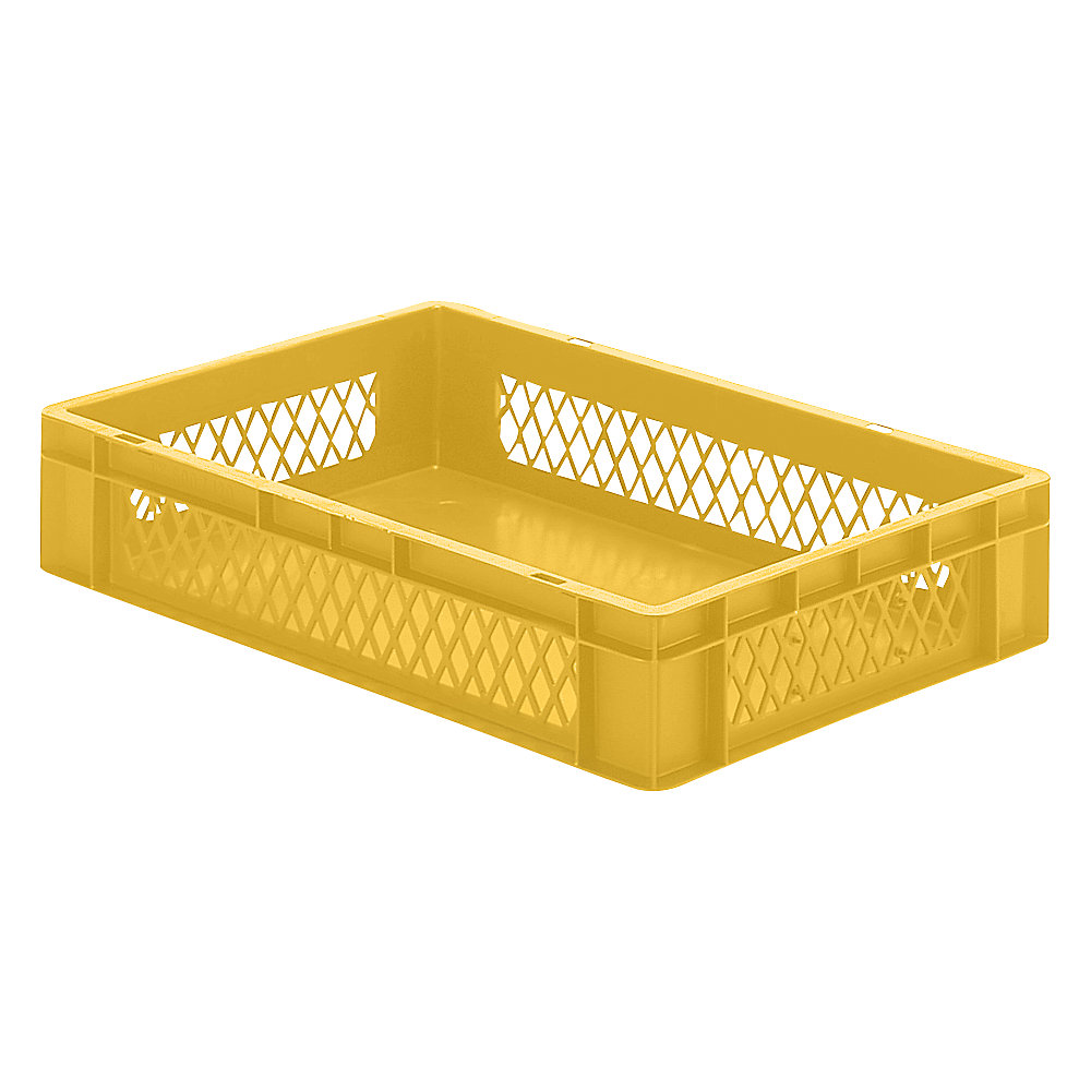 Bac gerbable normes Europe à parois ajourées et fond plein