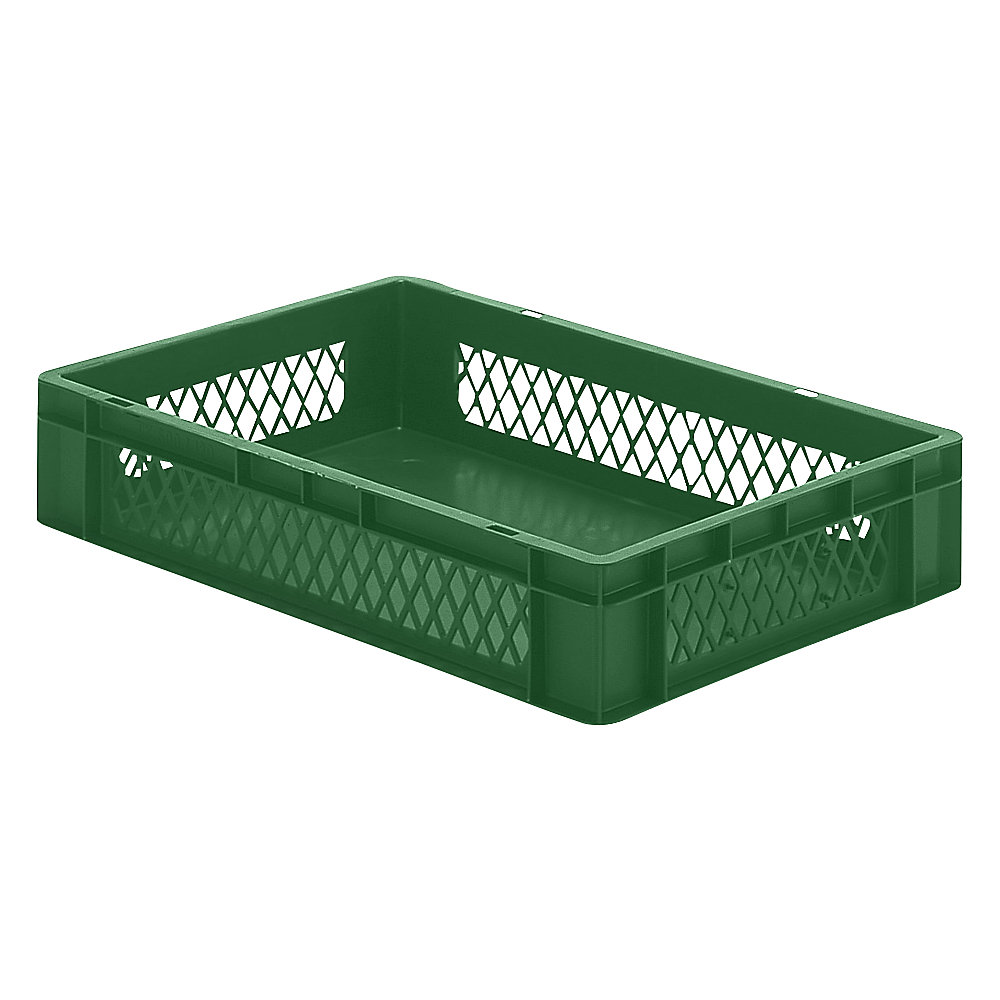 Bac gerbable normes Europe à parois ajourées et fond plein