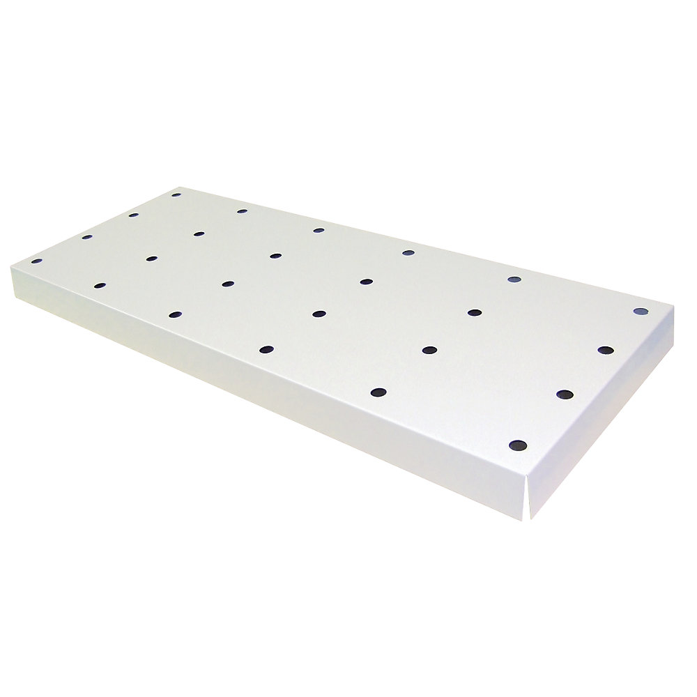 asecos Perforated metal cover for base sump tray, WxDxH 1025 x 415 x 60 mm, powder coated