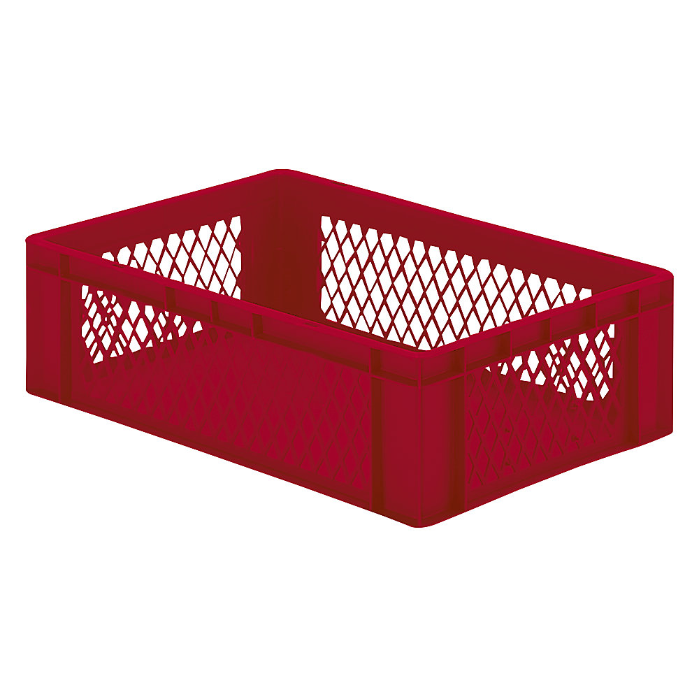 Bac gerbable normes Europe à parois ajourées et fond plein