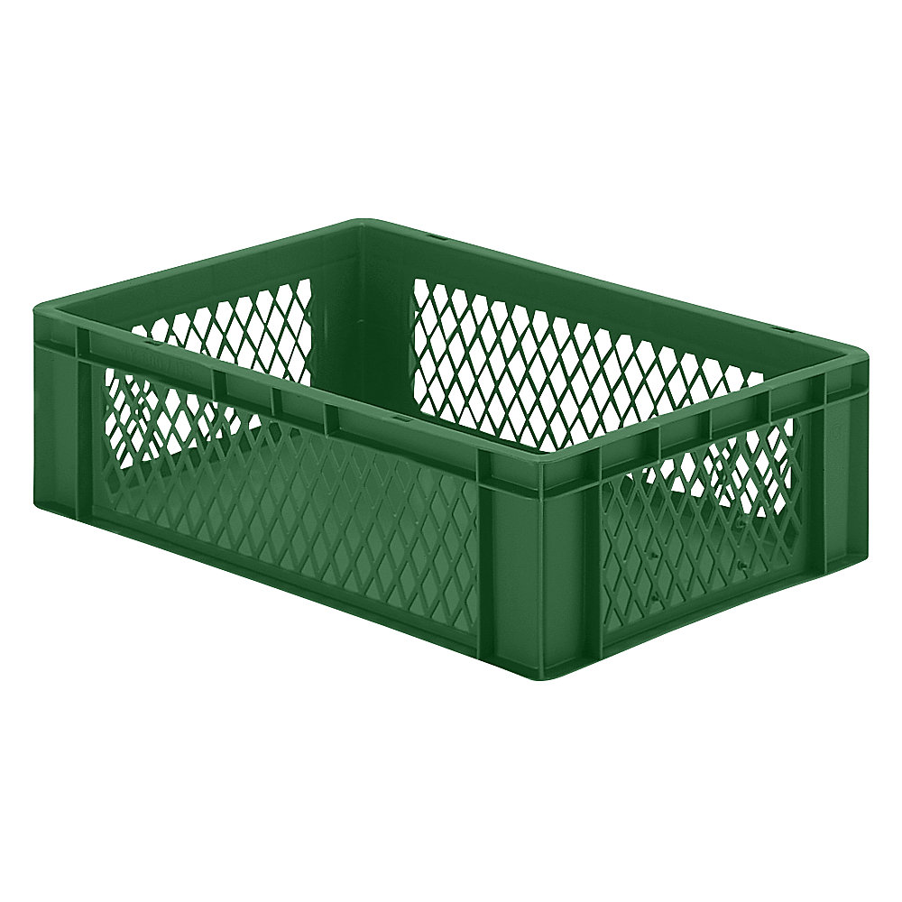 Bac gerbable normes Europe à parois ajourées et fond plein