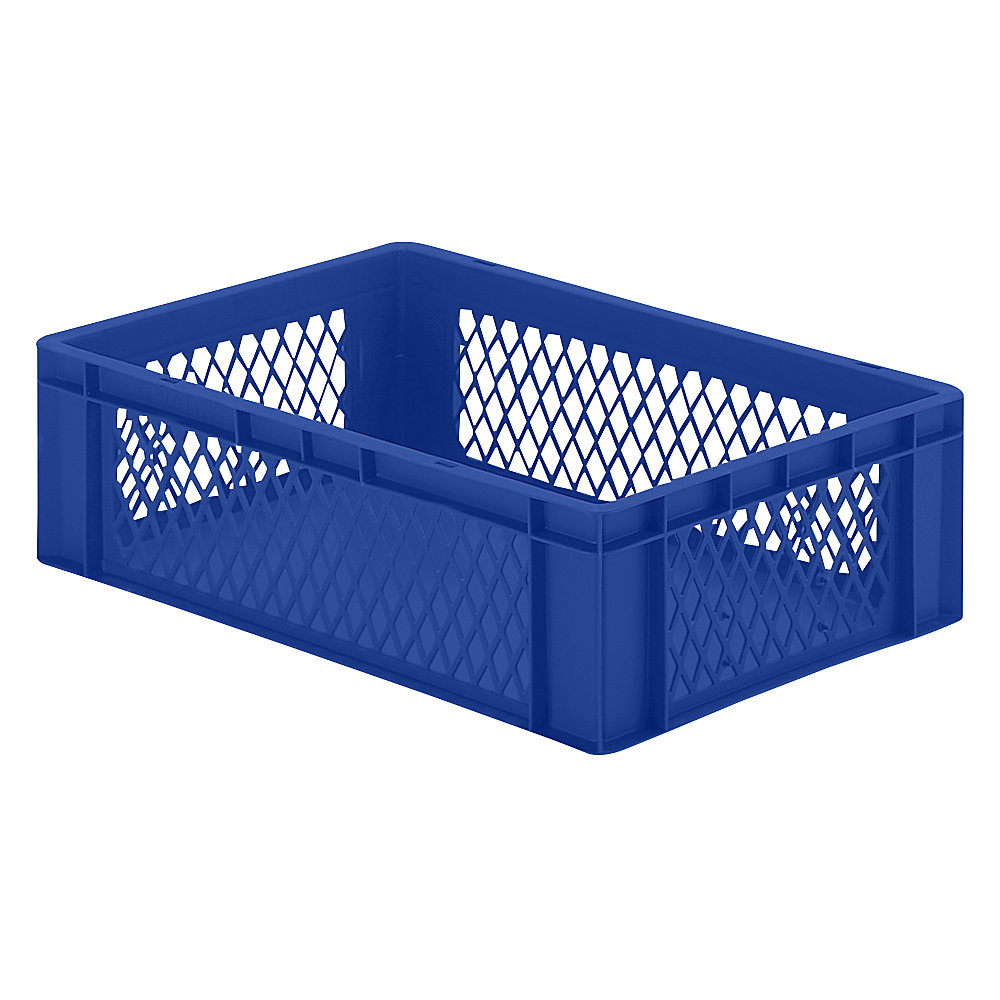 Bac gerbable normes Europe à parois ajourées et fond plein