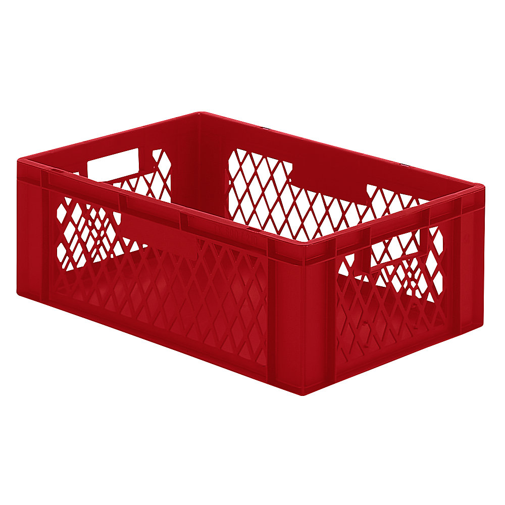 Bac gerbable normes Europe à parois ajourées et fond plein