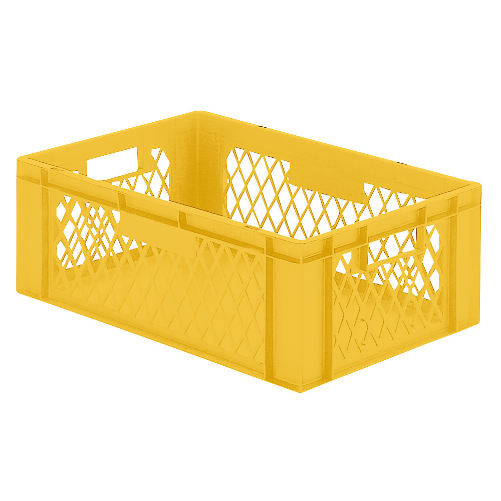 Bac gerbable normes Europe à parois ajourées et fond plein