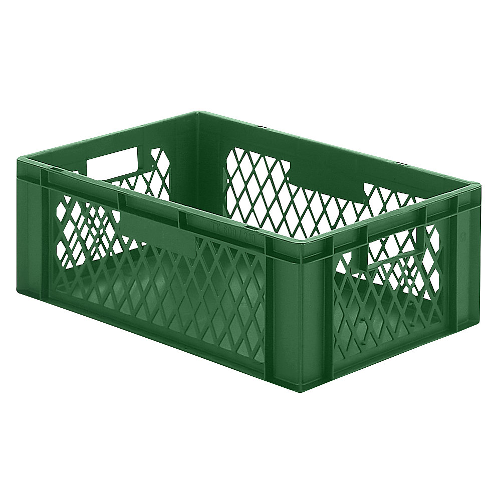 Bac gerbable normes Europe à parois ajourées et fond plein