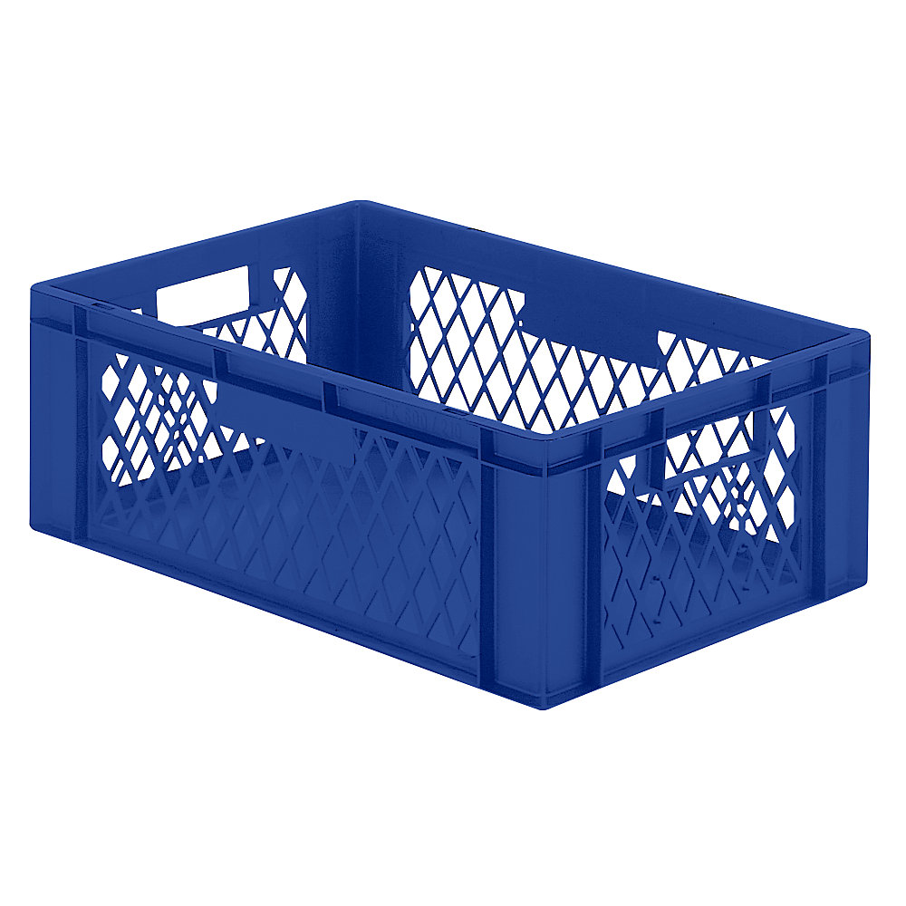 Bac gerbable normes Europe à parois ajourées et fond plein