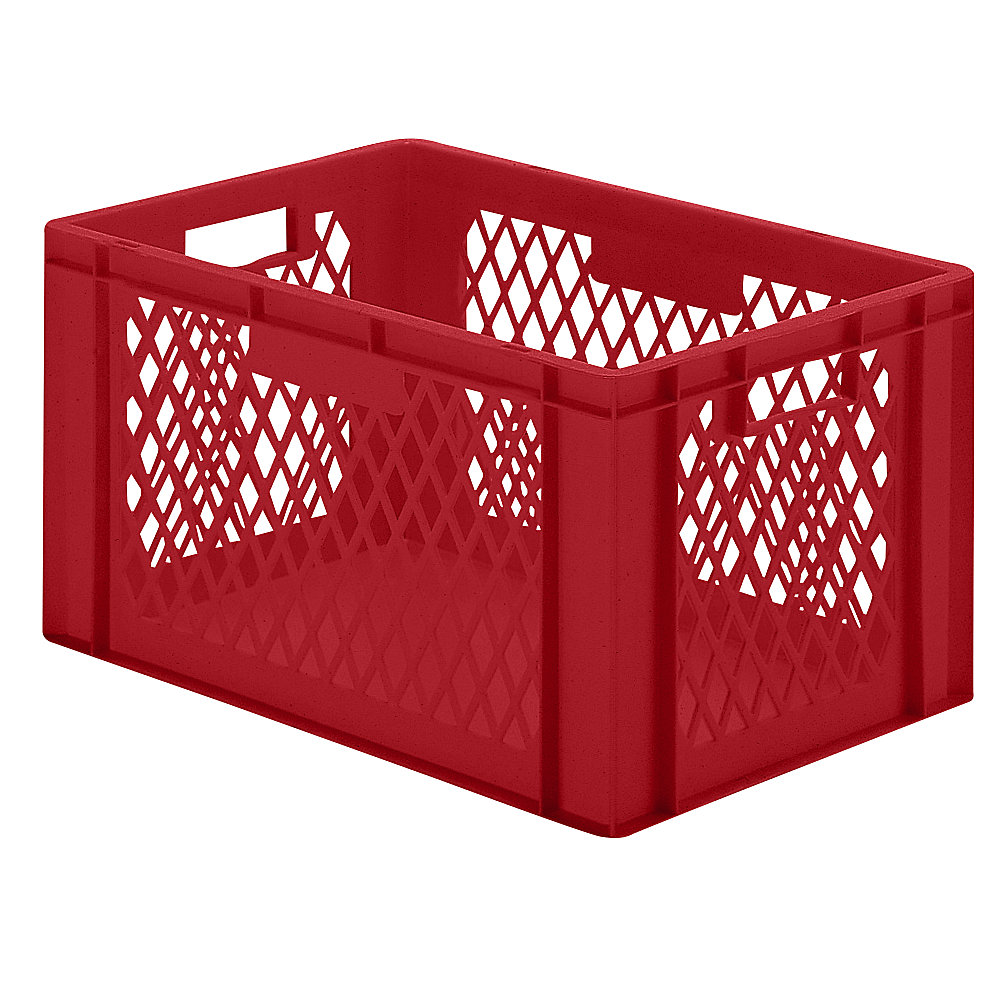 Bac gerbable normes Europe à parois ajourées et fond plein