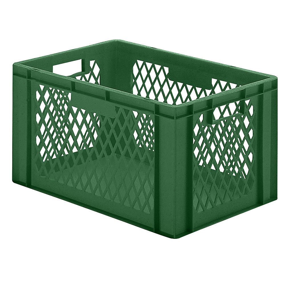 Bac gerbable normes Europe à parois ajourées et fond plein