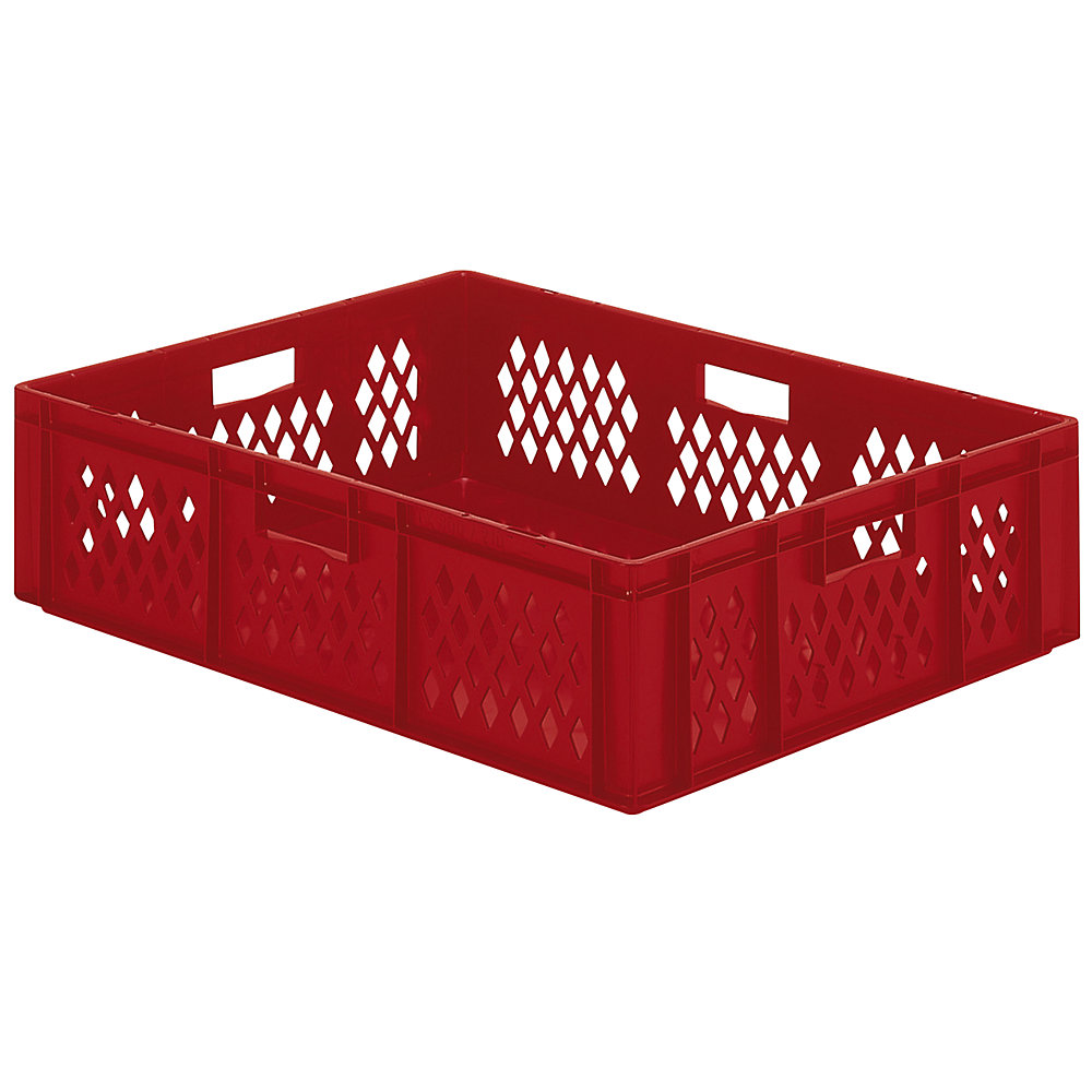 Bac gerbable normes Europe à parois ajourées et fond plein