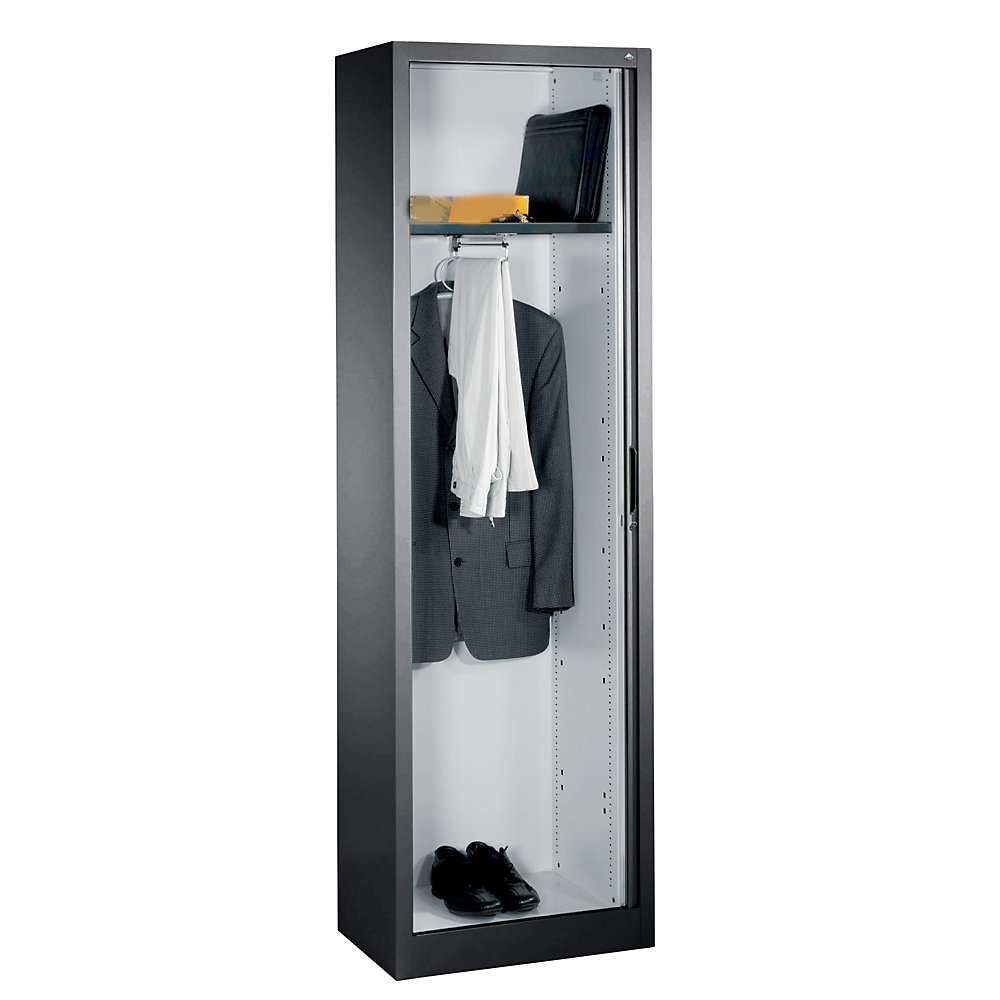 Penderie à rideaux à lames verticales