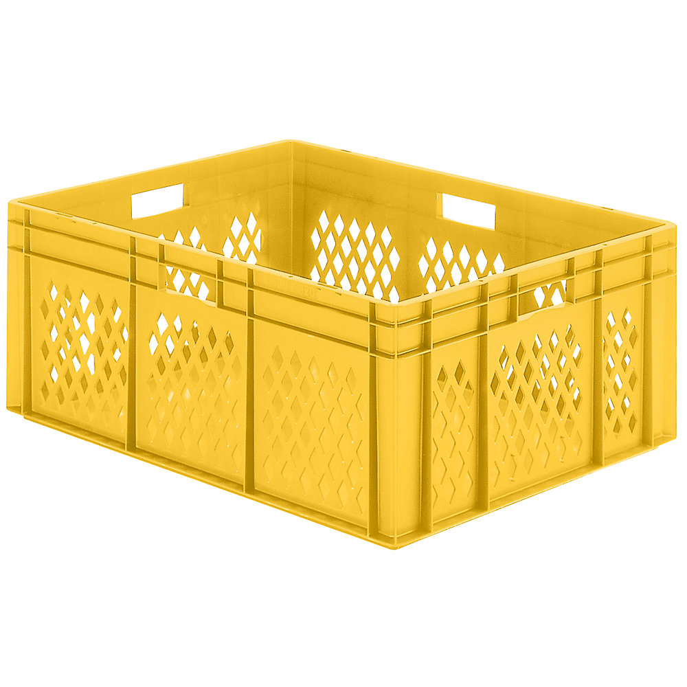 Bac gerbable normes Europe à parois ajourées et fond plein