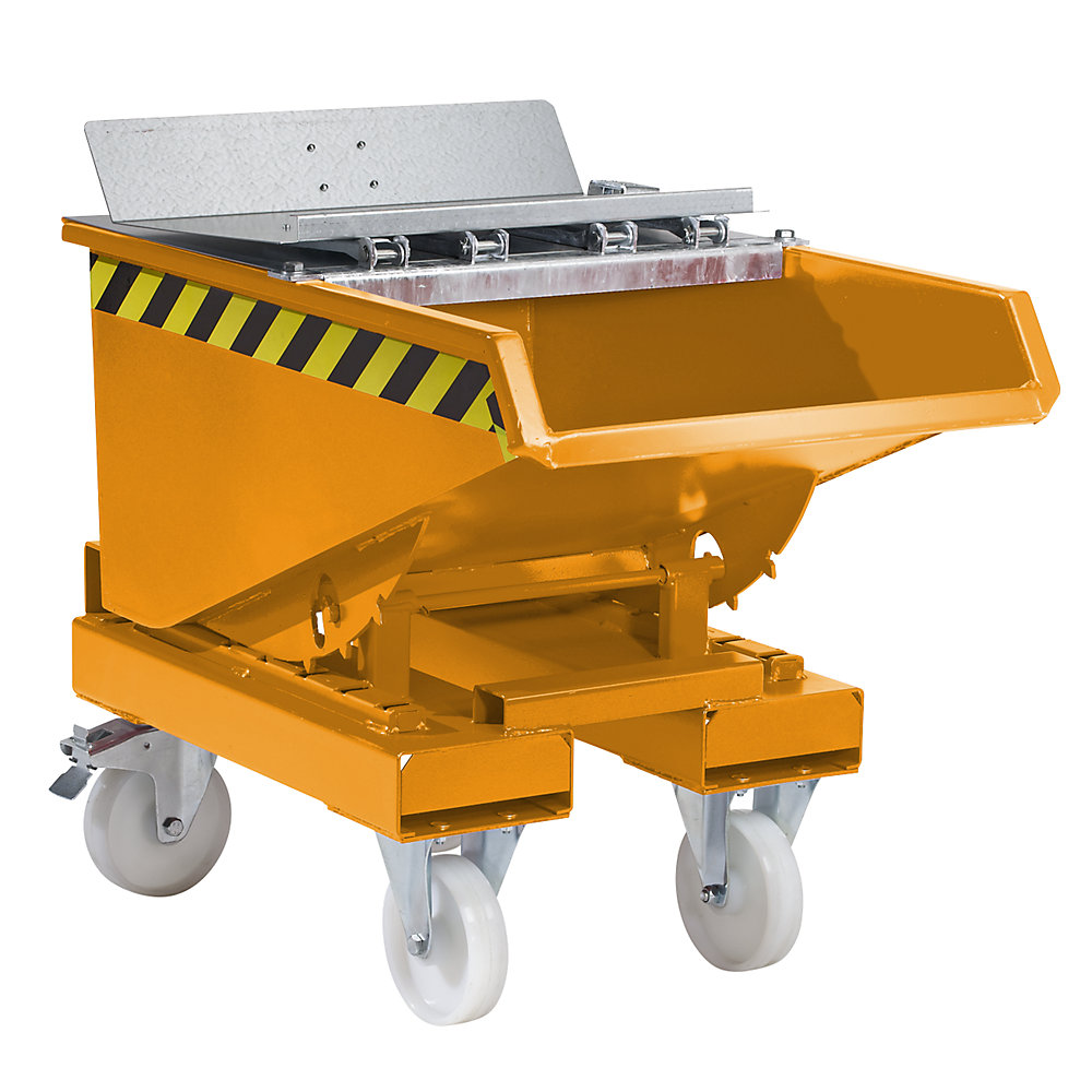 Bennes basculantes à mécanisme anti-chute