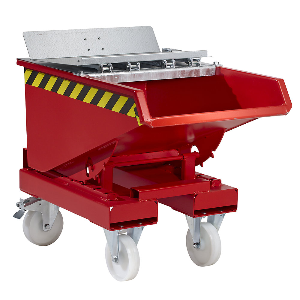 Bennes basculantes à mécanisme anti-chute